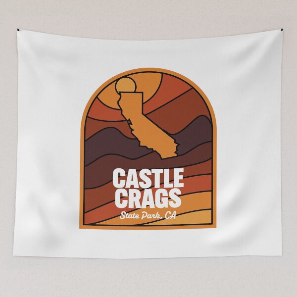 Item preview, Castle Crags State Park California designed and sold by HalpinDesign.
