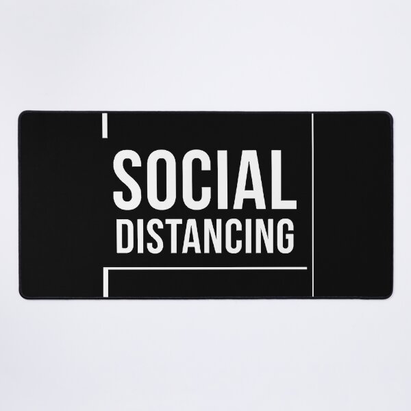 Item preview, FUNNY SOCIAL DISTANCING TEXT T-Shirt designed and sold by NolanCha.
