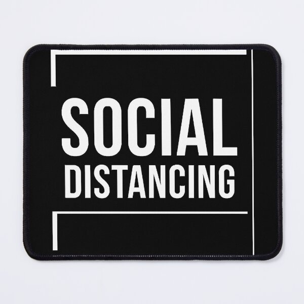 Item preview, FUNNY SOCIAL DISTANCING TEXT T-Shirt designed and sold by NolanCha.