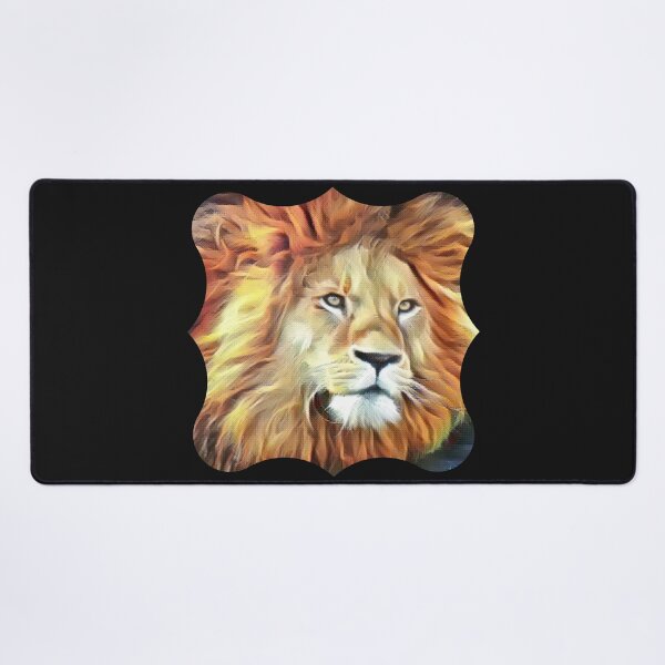 Item preview, King of the Jungle Lion Face designed and sold by CraftyAnimal.