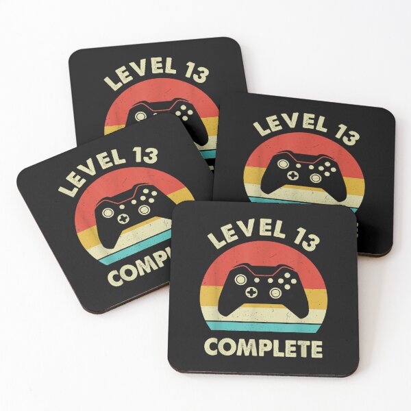 Item preview, Level 13 Complete Video Gamer 13th Wedding Aniversary Gift  designed and sold by laurenm233.