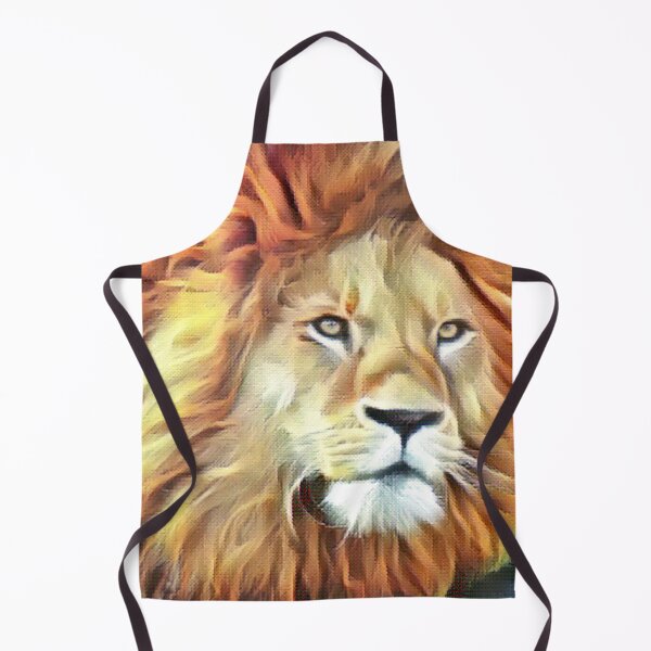 Item preview, King of the Jungle Lion Face designed and sold by CraftyAnimal.