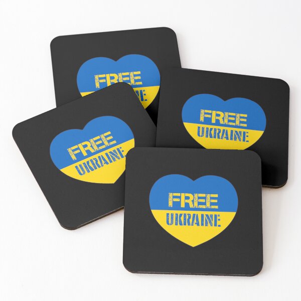 Item preview, Free Ukraine Heart Design designed and sold by AJ  Liber.