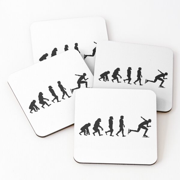 Item preview, Speed Skating Ice Skater Skate Race Evolution designed and sold by CuteDesigns1.