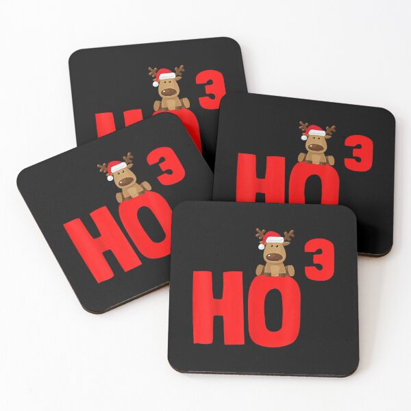Item preview, Ho 3 Math Teacher Funny Idea Cubed Christmas Santa Hat  designed and sold by laurenm233.