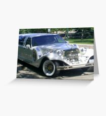 limo Greeting Card