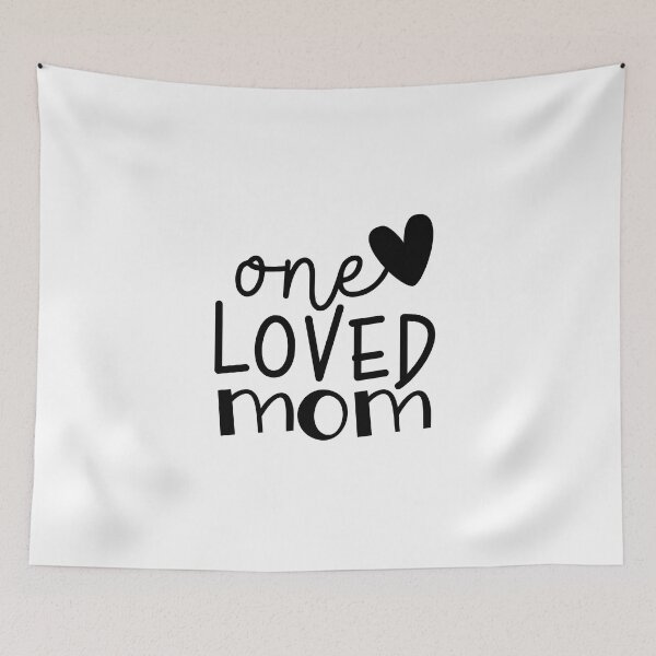 Item preview, One Loved Mom Mother's Day designed and sold by miraipa.