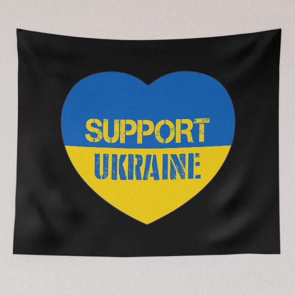 Item preview, Support Ukraine Heart Design designed and sold by AJ  Liber.