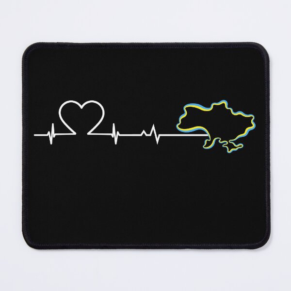 Item preview, Stand with Ukraine Heart line Design designed and sold by sinceanna.