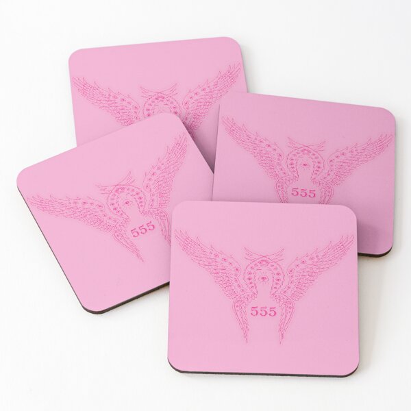 Item preview, Angel Number 555 in pink designed and sold by Ms. Aitch.