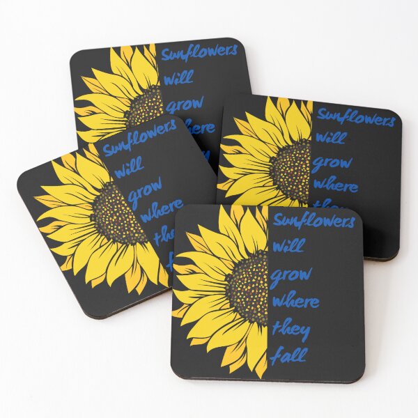 Item preview, Sunflowers will grow where they fall designed and sold by River Graphic Design.