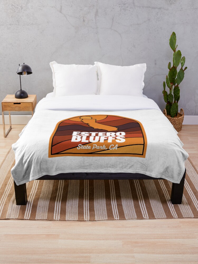 Aperçu 1 sur 6. Plaid avec l'œuvre Estero Bluffs State Park California créée et vendue par HalpinDesign.