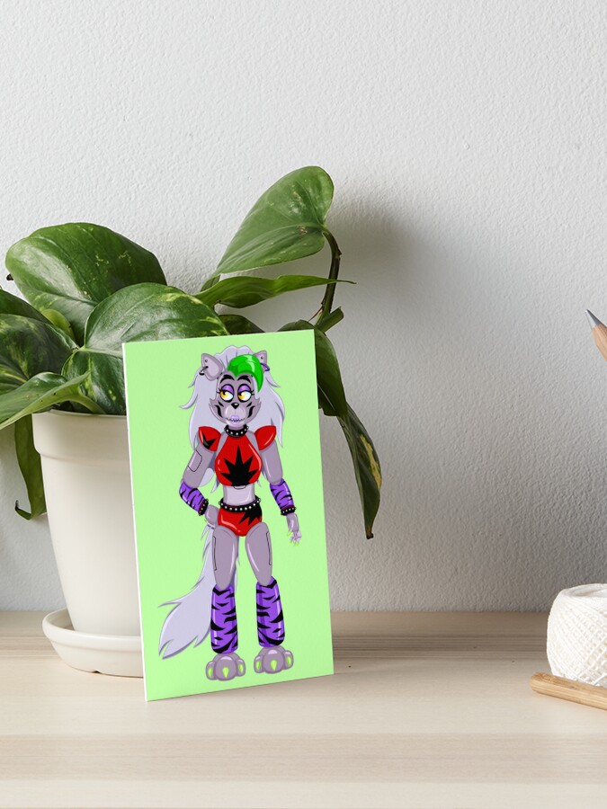 Roxy I Am The Best FNAF SB Art Board Print for Sale by Leguminophobic