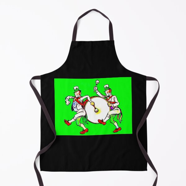 Item preview, Vintage 1920s St Patrick 's Day Parade Illustration Irish Drummers With Top Hats And Green C designed and sold by JuliuAtti17.