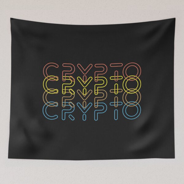 Item preview, Vintage Crypto Bitcoin Blockchain Cool Retro  designed and sold by blancazkrepass.