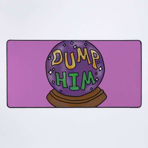 Item preview, Dump Him Crystal Ball designed and sold by luckyboyart.