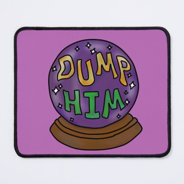 Item preview, Dump Him Crystal Ball designed and sold by luckyboyart.