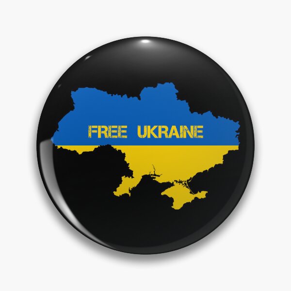 Item preview, Free Ukraine Map designed and sold by AJ  Liber.