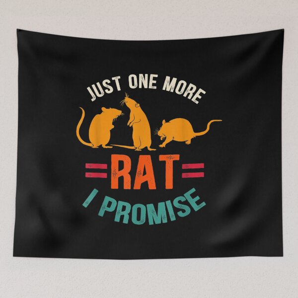 Item preview, Just One More Rat I Promise Mouse Rodent Pet Animal  designed and sold by laurenm233.