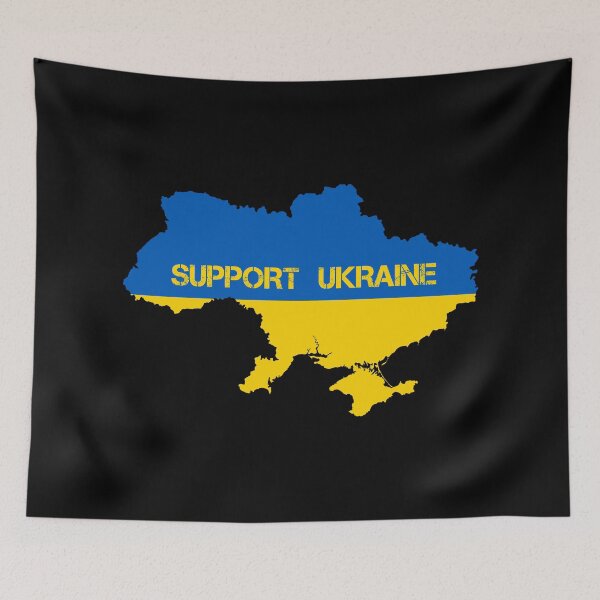 Item preview, Support Ukraine Map designed and sold by AJ  Liber.