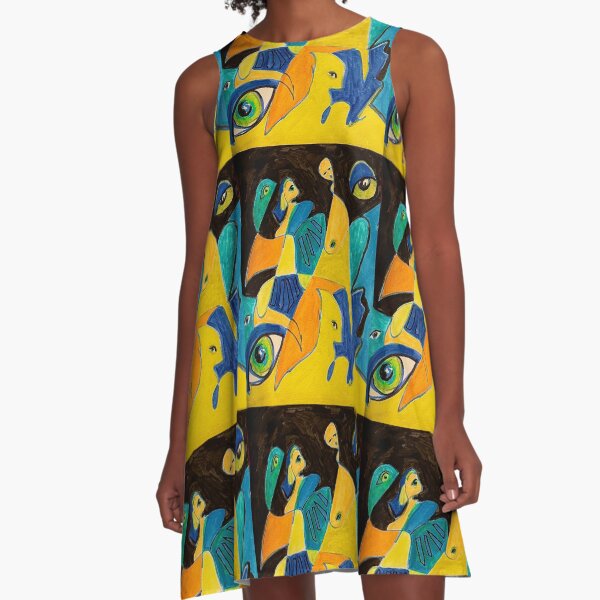 Eyes on the Prize A-Line Dress