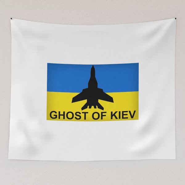 Item preview, Ghost of Kiev designed and sold by LightningJelly.