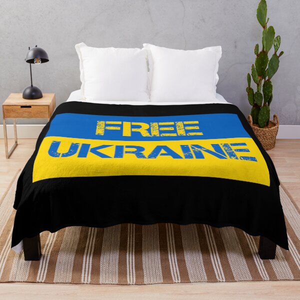 Item preview, Free Ukraine Flag designed and sold by AJ  Liber.