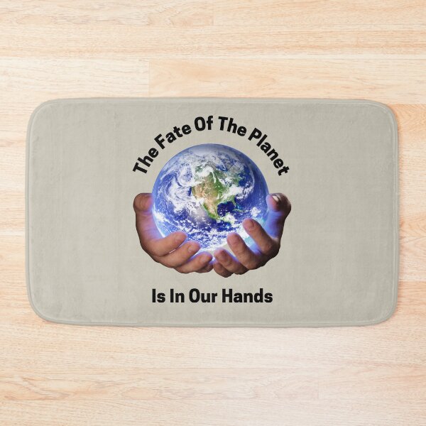 Item preview, The Fate Of The Planet Is In Our Hands - Earth Day designed and sold by MugsAndDuds.