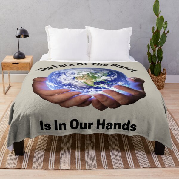 Item preview, The Fate Of The Planet Is In Our Hands - Earth Day designed and sold by MugsAndDuds.