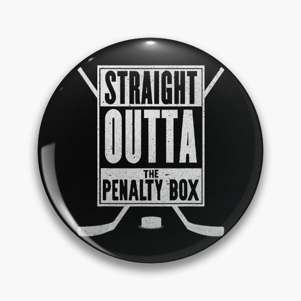 Item preview, Straight Outta The Penalty Funny Ice Hockey Gift designed and sold by Rebecca-Cruz.