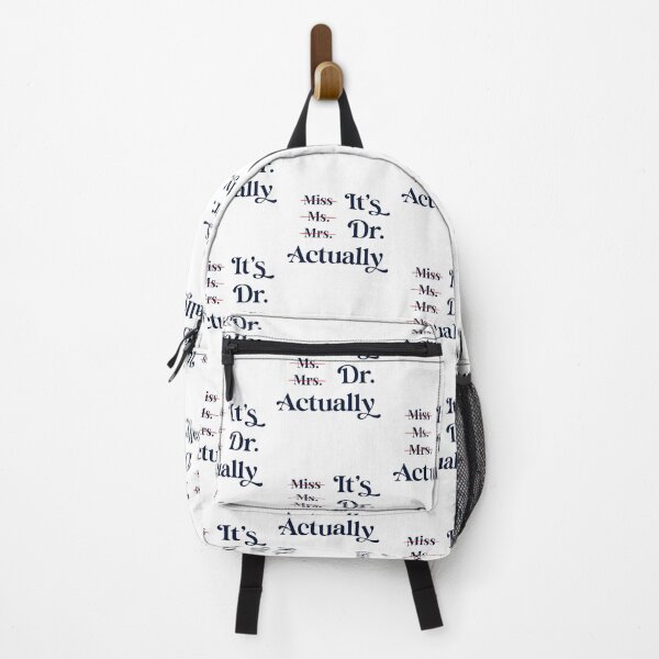 Item preview, Miss Ms Mrs It's Dr Actually Graduation for Her, for Women designed and sold by Travel-Art-Love.