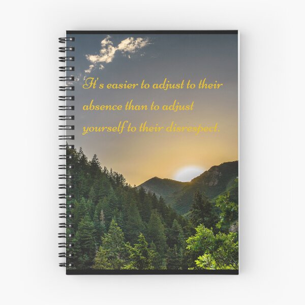 Item preview, Easier to adjust to their absence than to adjust your self to their disrespect. designed and sold by Pugnaciousprint.