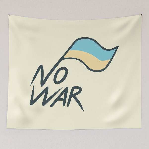 Item preview,  No War in Ukraine, Slogan Peace designed and sold by graphic-genie.