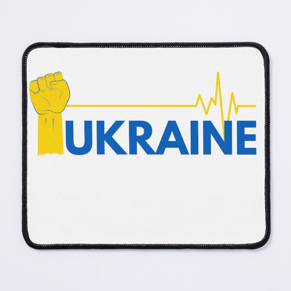 Item preview, Freedom Hands Stand with Ukraine Heart line Design designed and sold by sinceanna.