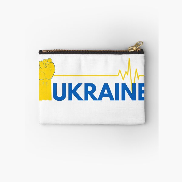 Item preview, Freedom Hands Stand with Ukraine Heart line Design designed and sold by sinceanna.