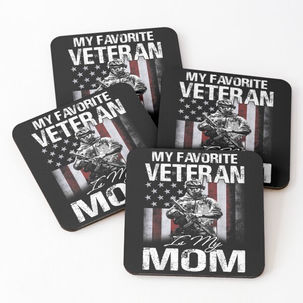 Item preview, My Favorite Veteran Is My Mom Usa Flag  designed and sold by laurenm233.