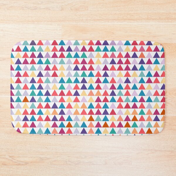 Item preview, Colorful seamless triangle pattern designed and sold by TheCosmoWest.