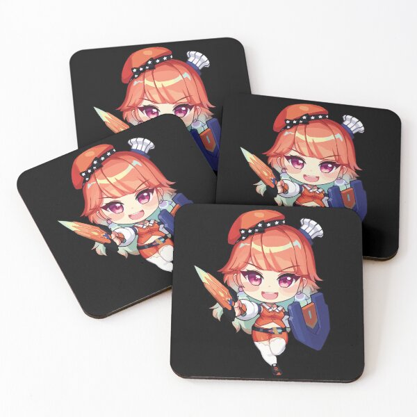 Item preview, Takanashi Kiara Virtual YouTuber Chibi designed and sold by WeebooTr4sh.