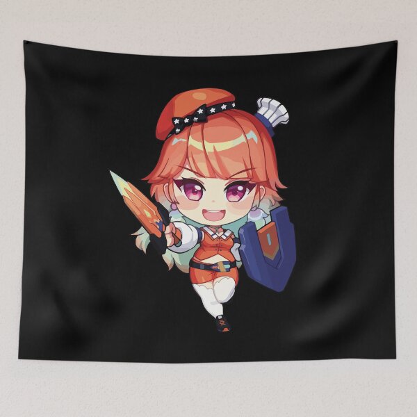 Item preview, Takanashi Kiara Virtual YouTuber Chibi designed and sold by WeebooTr4sh.