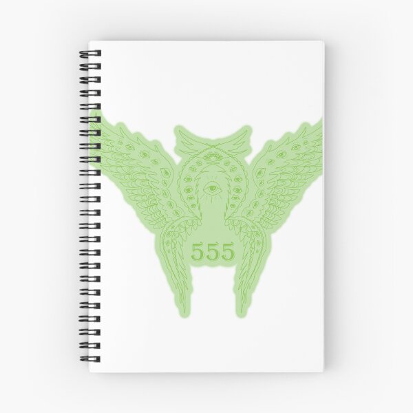 Item preview, Angel number 555 in green designed and sold by Ms. Aitch.