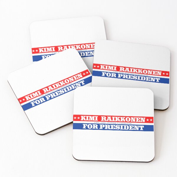 Item preview, Kimi Raikkonen for president designed and sold by Dark Monohue.