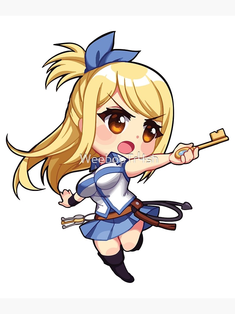 Lucy Heartfilia - Fairy Tail  Art Board Print for Sale by