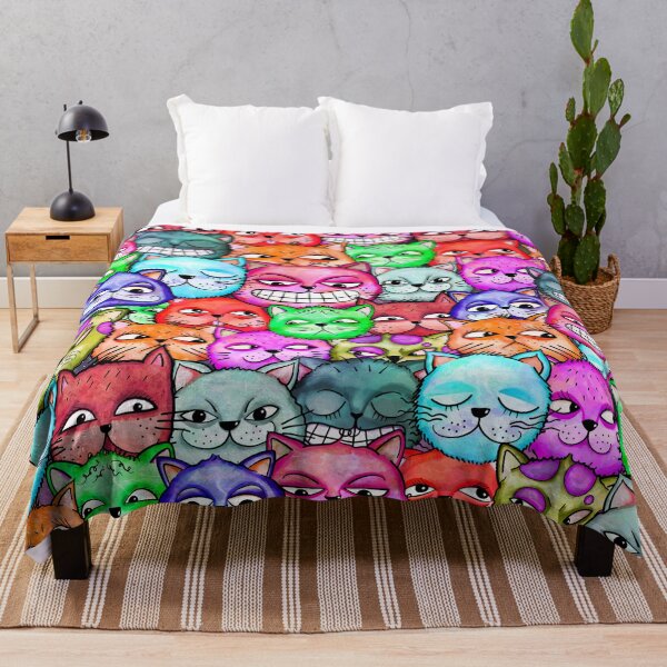 Item preview, Colorful Cat Collage designed and sold by Orianah.