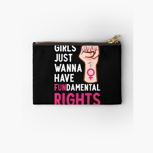 Item preview, Girls Just Wanna Have Fundamental Right Feminism Empowerment  designed and sold by laurenm233.