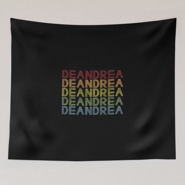 Item preview, Deandrea Name T Shirt - Deandrea Vintage Retro Deandrea Name Gift Item Tee designed and sold by chezeva.
