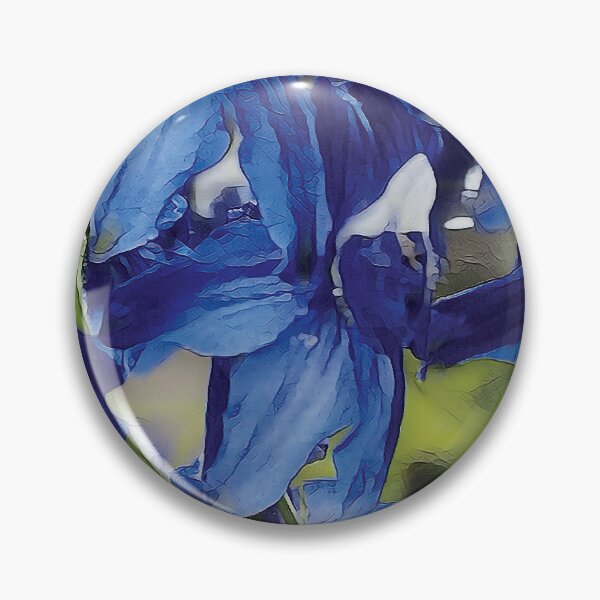 Item preview, Blue Beauty | Stunning Larkspur Delphinium Wildflower designed and sold by arlutai.