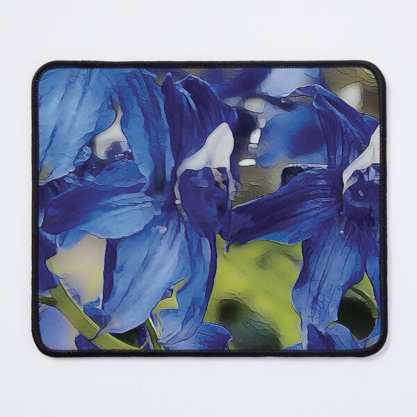 Item preview, Blue Beauty | Stunning Larkspur Delphinium Wildflower designed and sold by arlutai.
