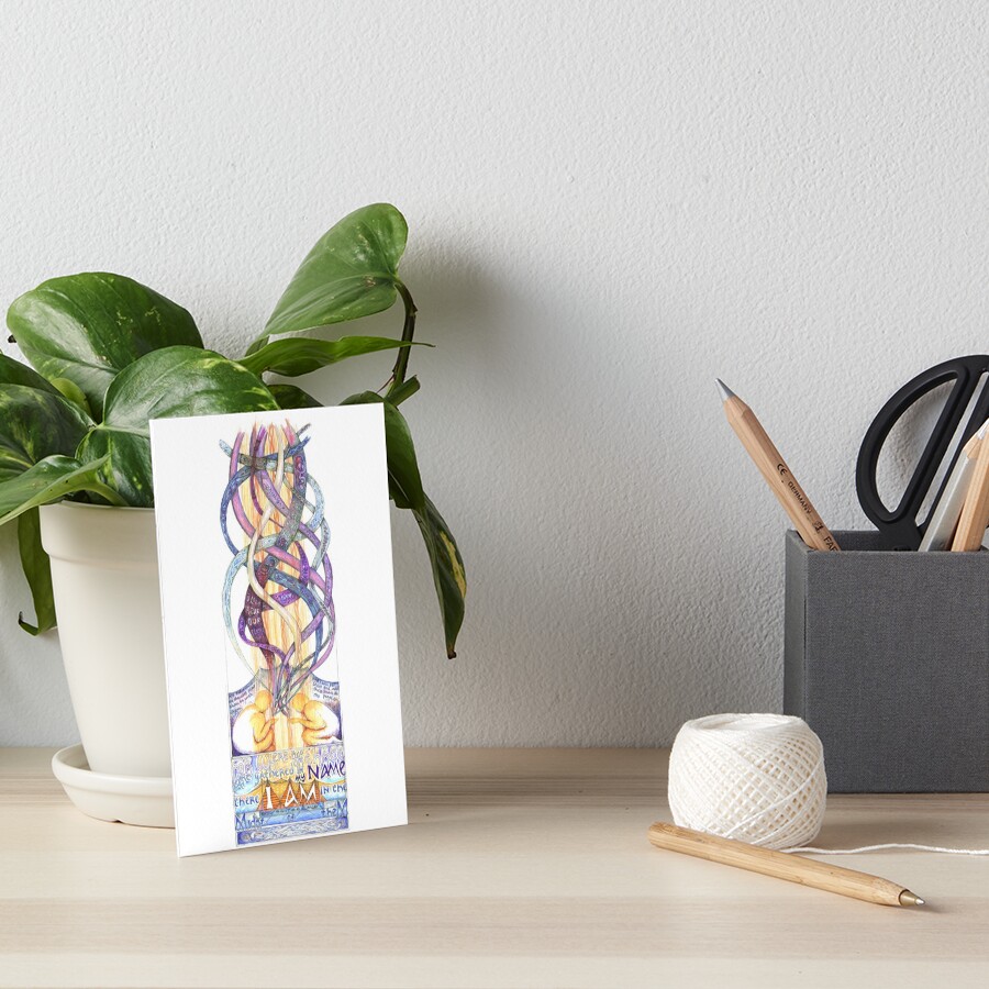 Two or Three Art Board Print