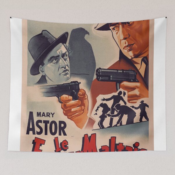 Item preview, Vintage Classic French Movie In Noir Periode Poster designed and sold by hummmatthew.