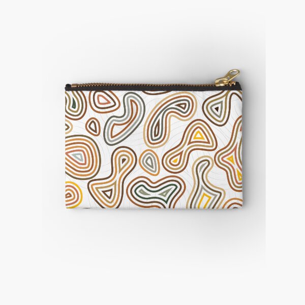 Item preview, Organic abstract fluid shape pattern designed and sold by TheCosmoWest.